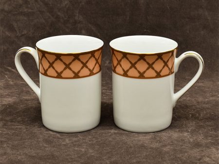 Angel Rope Classic Porcelain Mugs | Set of 6 | 3 x 6 inches For Cheap