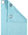 Sky Blue Blackout Emboss Curtains | Set of 2 Online Hot Sale