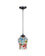 Blooms Mosaic Glass Hanging Lamp | 4.5 x 20 inches For Discount