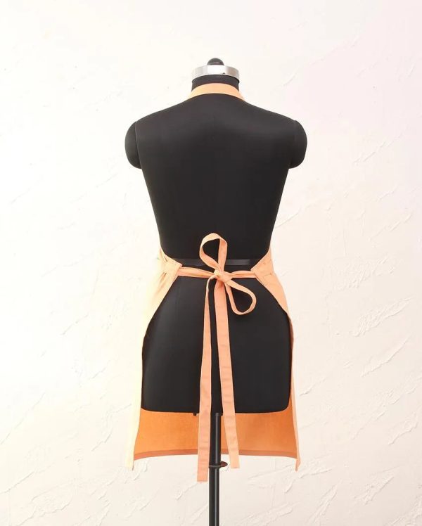 Orange Chef’s Kitchen Apron & Pot Holder Set For Discount