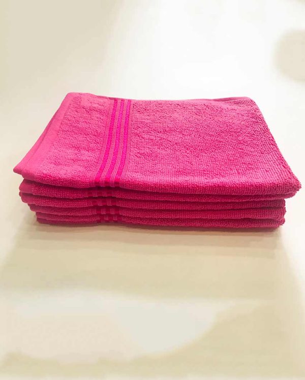 Soft & Absorbable Cotton Hand Towels | Set Of 6 | 16 X 24 inches | 475 GSM Cheap