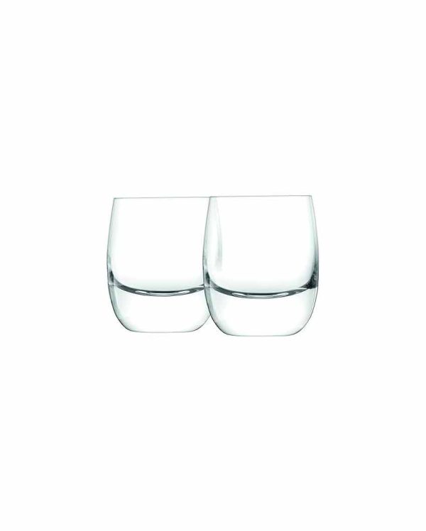 Bar Tumbler Whisky Glasses | 275 ml | Set Of 2 | 4 x 4 inches Fashion