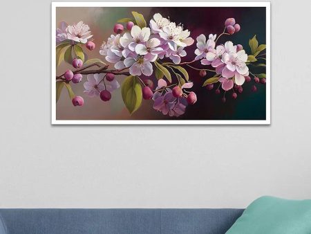 Fresh Spring Blossom Canvas Wall Painting Sale