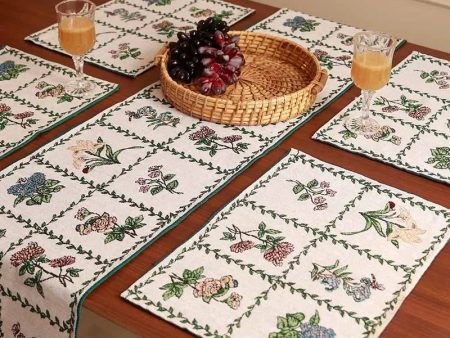 Dainty Blooms Table Runner & Placemat For Cheap