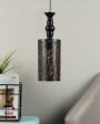 Beautiful Single Black Designer Hanging Ceiling Lamp For Sale