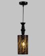 Beautiful Single Black Designer Hanging Ceiling Lamp For Sale