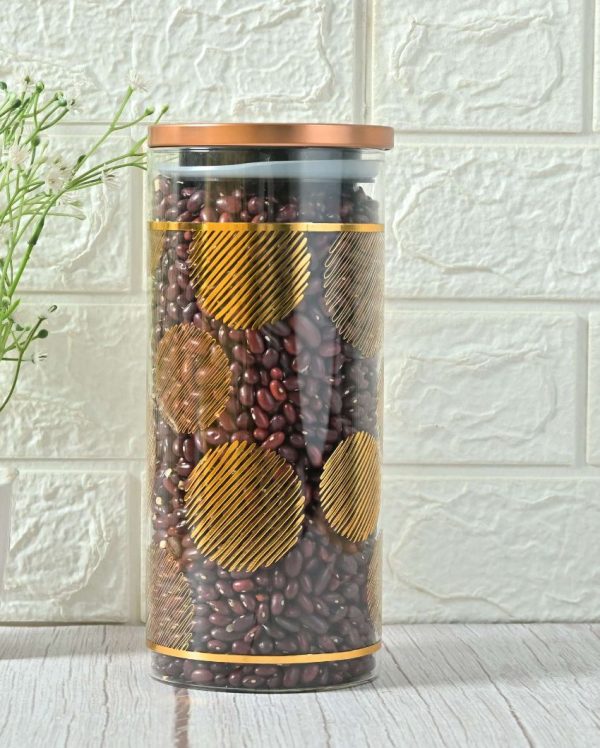 Amina Borosilicate Glass Jar For Kitchen Storage | 1500 ml Supply