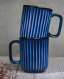 Blue Saga Coffee Ceramic Mugs | Set of 2 | 260 ml Cheap