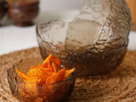 Black Glass Serving Bowls | Set of 3 Online