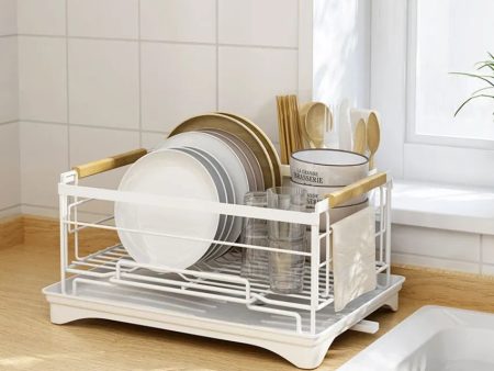 Single Layer Carbon Steel Dish Rack | 17 x 12 x 8 inches Supply