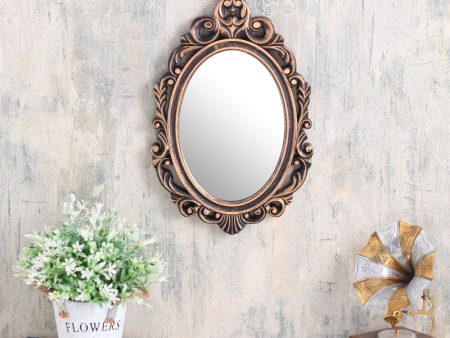 Artistic Oval Border Mirror Hot on Sale