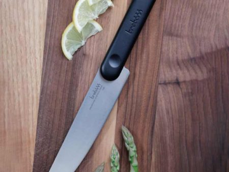 Black Stainless Steel Salami Knife With Soft Touch Anti Slip Handle | 11 inches Cheap