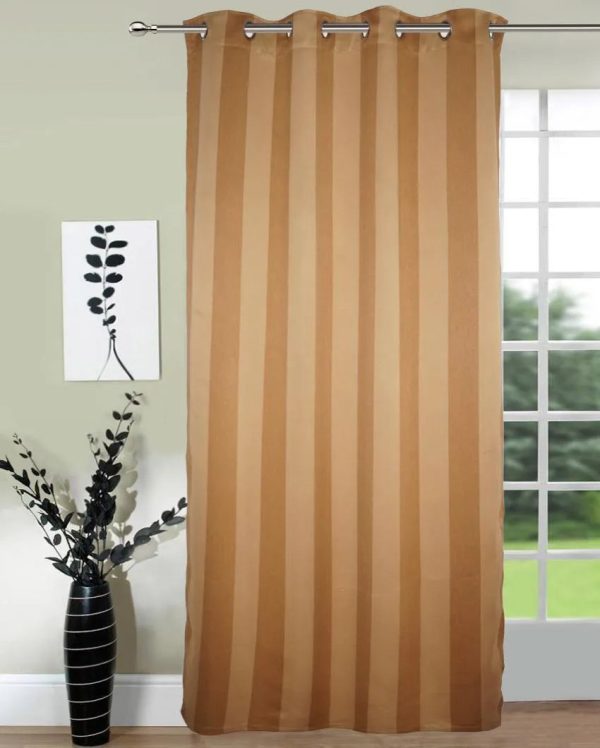 Blackout Striped Door Curtain | 7 ft For Sale