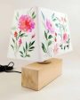 Rectangle New Birds Lamp Shaded Cotton Table Lamp Cheap