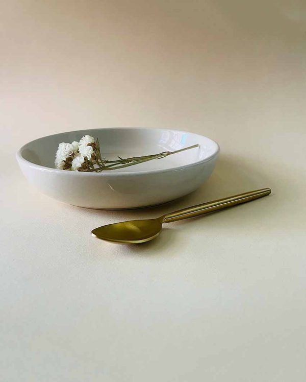 Plain Ceramic Design Salad Bowl Online