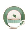 Mayura Porcelain Tea Cup & Saucer Set | Set of 12 | 60 ml on Sale