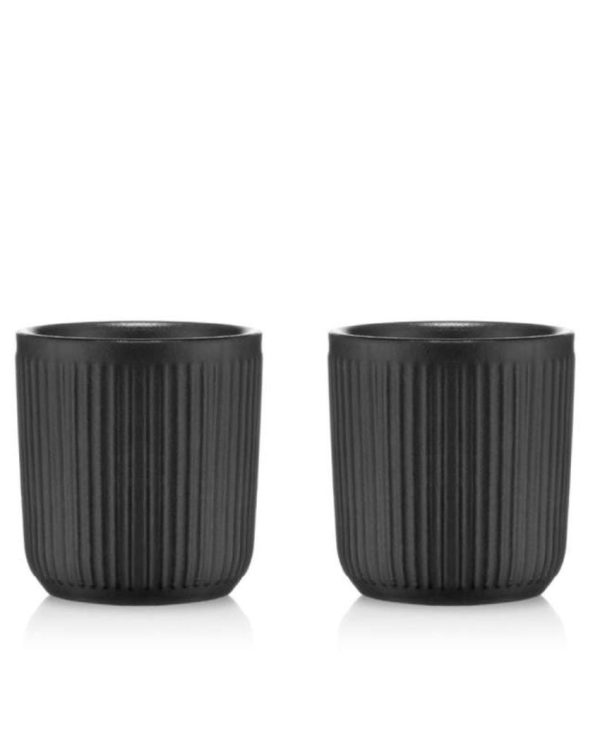 Black Douro Mug | Set Of 2 | 6 x 6 inches Sale