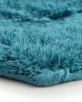 Blue Tufted Bathmat & Contour Set For Cheap