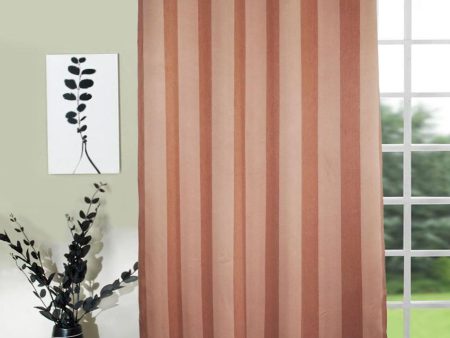 Blackout Striped Door Curtain | 7 ft For Sale