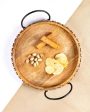 Rustic Design Arch Wooden Tray For Discount