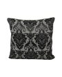 Black Dual Tone Colored Cotton Cushion Covers | Set of 5 | 16 x 16 inches Online Sale