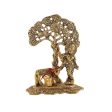 Lord Krishna Ji Metal Showpiece For Cheap