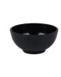 Black Coloured Melamine Serving Bowls | Set Of 2 Online Sale