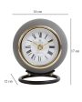 Assiral Stand Grey Table Clock | 6 x 5 x 7 inches Online Sale