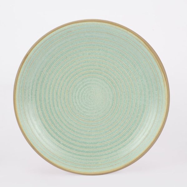 Swirls Ceramic Small Plates | Set of 2 | 8 inches For Sale