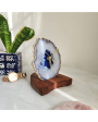 Gemstone Agate Table Clock | 6 x 5 inches For Cheap