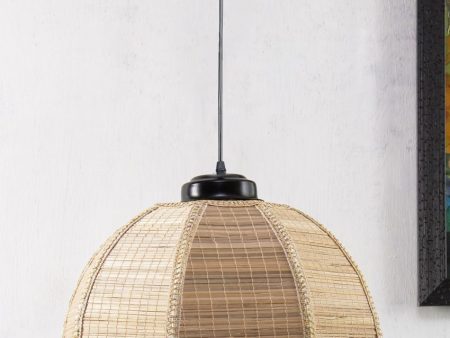 Bamboo Umbrella Hanging Lamp | 10 x 21 inches Online Hot Sale