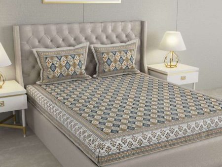 Super Jaipuri Mini Boota Print Cotton Bedding Set | King Size | 108 x 87 inches Discount