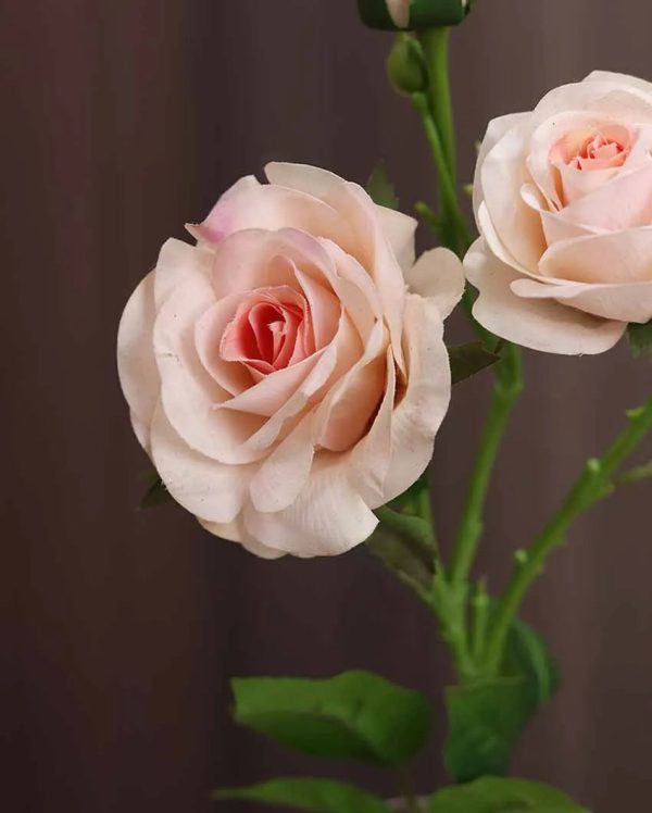 Andrea Silicone Rose Artificial Flower | 2.5 feet | Vase Not Included For Cheap