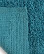 Blue Tufted Bathmat & Contour Set For Cheap