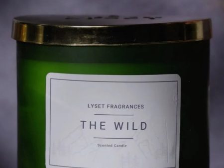 The Wild Glass Jar Scented Candle | 10.2 x 10.2 cm   4 x 4 inches Sale