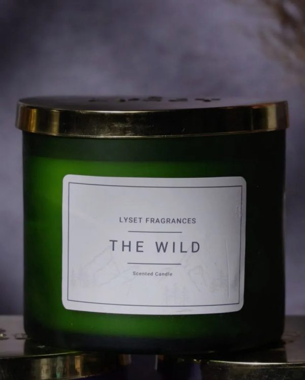 The Wild Glass Jar Scented Candle | 10.2 x 10.2 cm   4 x 4 inches Sale