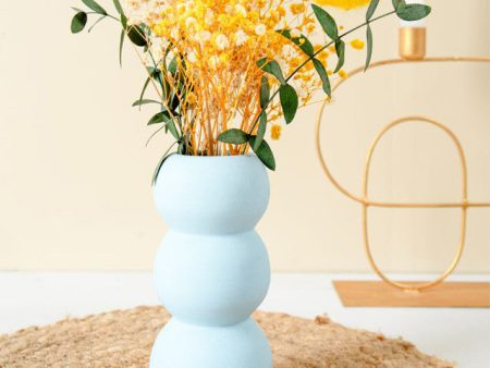 Blue Skies Vase And Artificial Bunch Online