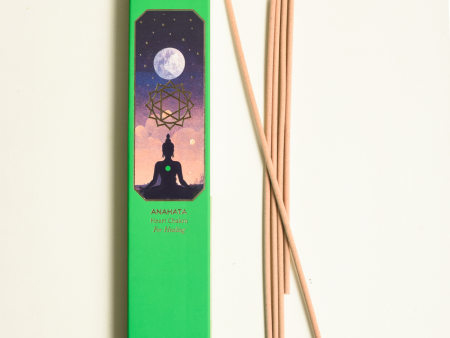 Anahata Heart Chakra Incense | 15pcs Hot on Sale