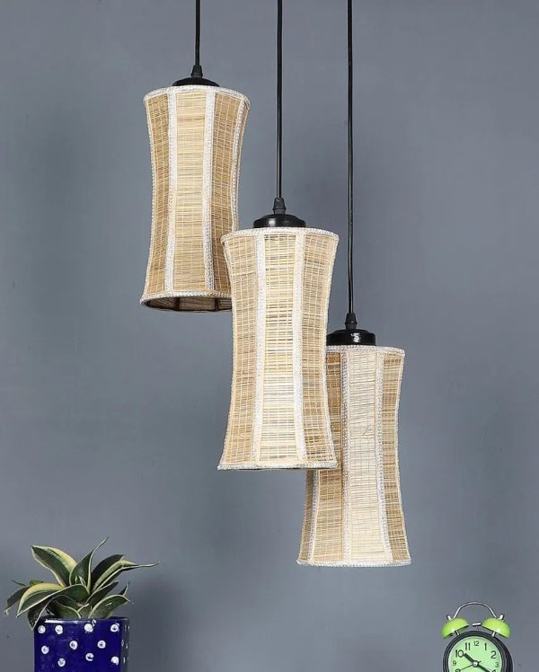 Band Bamboo Cluster Hanging Lamp Sale