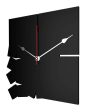 Broken Shape Handcrafted Wall Clock For Sale