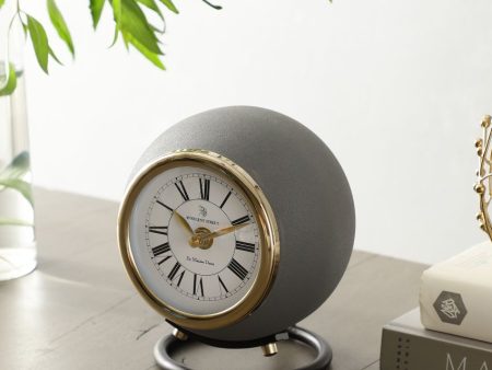 Assiral Stand Grey Table Clock | 6 x 5 x 7 inches Online Sale