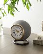 Assiral Stand Grey Table Clock | 6 x 5 x 7 inches Online Sale