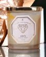 Onyx Glass Jar Scented Candle | 7.6 x 10.2 cm   3 x 4 inches Hot on Sale