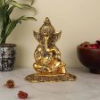 Lord Ganesha Idol Metal Showpiece For Cheap