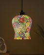 Blooming Mosaic Glass Hanging Lamp | 4.5 x 20 inches on Sale