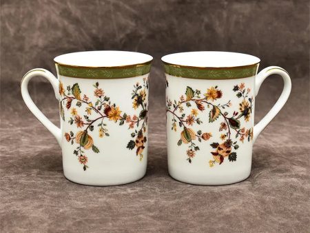 Bloom Classic Porcelain Mugs | Set of 6 | 3 x 4 inches on Sale