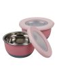 Andres Steel Bowl Lunch With Airtight Lid | Pack of 2 | 400 ML Hot on Sale