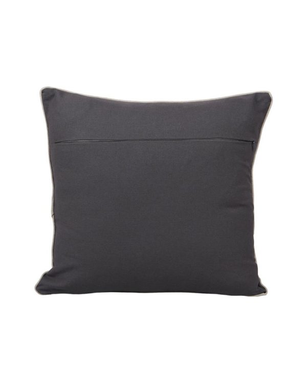 Black Dual Tone Colored Cotton Cushion Covers | Set of 5 | 16 x 16 inches Online Sale