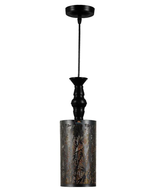 Beautiful Single Black Designer Hanging Ceiling Lamp For Sale