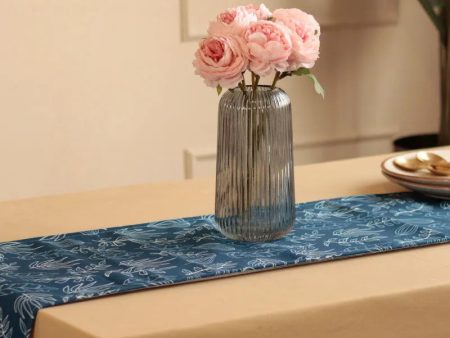 Breezy, Blue & White Table Runner | 12 x 72 inches Online Sale